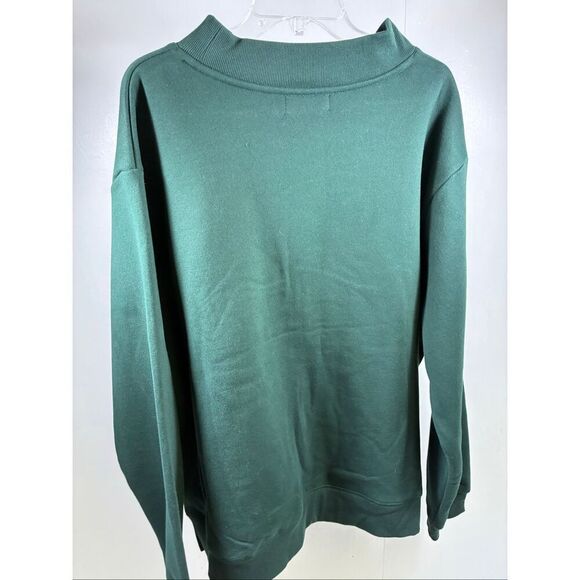 PARKE NWT Varsity Mock neck in Forest Maroon Size XXL - Picture 7 of 13